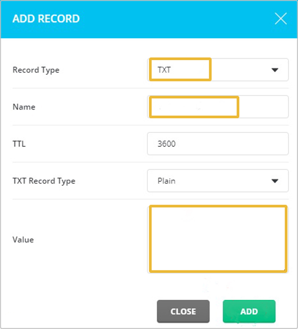 اضافه‌کردن DNS