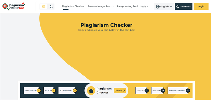 Plagiarismdetector یکی از ابزارهای تشخیص محتوای کپی