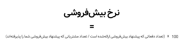 فرمول نرخ بیش‌فروشی از شاخص‌های کلیدی عملکرد فروش