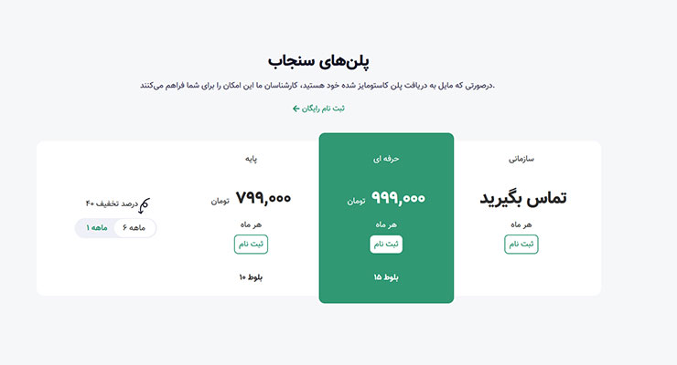 sanjab plan 1 month