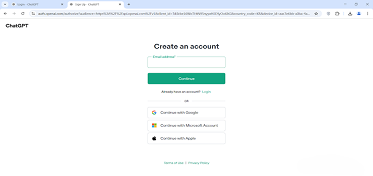 create gpt acount